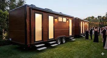 Luxury Restroom Trailers Lake Forest